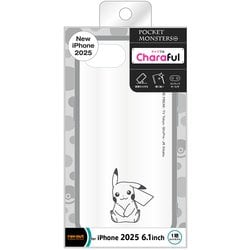 iPhone 16e用 ケース ポケットモンスター/耐衝撃 バンパー ハイブリッドケース Charaful/ピカチュウ RT-PP50UC/PK2M
