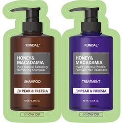 クンダル H＆Mシャンプー+ヘアトリートメント ペアー＆フリージア 1回用パウチ