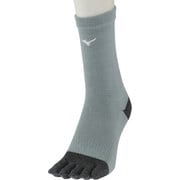 ゴルフソックス メンス ドライベクター 5本指ソックス レギュラー丈 25~27cm グレー E2JXC00205