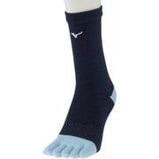ゴルフソックス メンス ドライベクター 5本指ソックス レギュラー丈 25~27cm ディープネイビー E2JXC00214