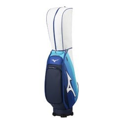 送料無料/新品 MIZUNO 高級キャディバックWHITExBLUE 楽天市場】ミズノ公式 Tour Cart キャディバッグ ホワイト