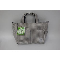 帆布12ポケ2WAY手提げ ヒッコリー GR-2742