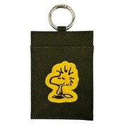 SPZ-3771 PEANUTS シングルパスケース アップリケ ウッドストック