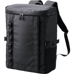 リュック バックパック 大容量 30L A4/15.6インチノートPC収納可 キャリーオン仕様 ブラック BM-BPBX01BK