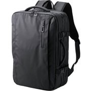 リュック バックパック 大容量 収納拡張機能 33L A4/15.6インチノートPC収納可 キャリーオン仕様 ブラック BM-BPEX01BK