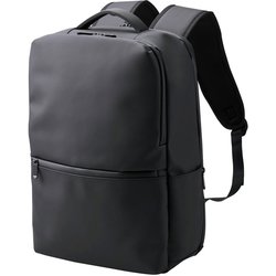 リュック バックパック 19L A4/15.6インチノートPC収納可 キャリーオン仕様 ブラック BM-BPSQ01BK