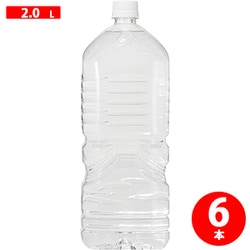 甲斐のやさしい水～富士山麓～2L/6本 ラベルレス [ミネラルウォーター]