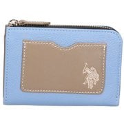 USPA2688 [ファスナー財布 BLUE/GREIGE]