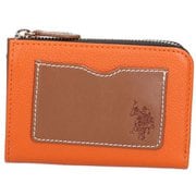USPA2688 [ファスナー財布 ORANGE/BROWN]