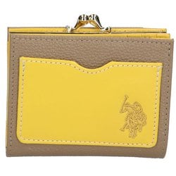 USPA2689 [がま口財布 BEIGE/YELLOW]