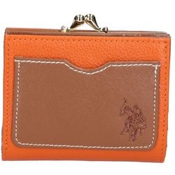 USPA2689 [がま口財布 ORANGE/BROWN]