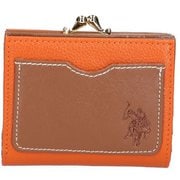 USPA2689 [がま口財布 ORANGE/BROWN]