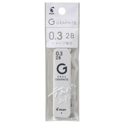 シヤープ替芯 neox GRAPHITE ネオックス・グラファイト 0.3mm パック 2B P-HRFG-03-2B