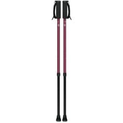 しっかり2本杖 ウォーキングポール ボルドー 86-114cm 2本セット
