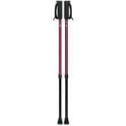 しっかり2本杖 ウォーキングポール ボルドー 86-114cm 2本セット