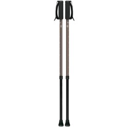 しっかり2本杖 ウォーキングポール ブラウン 86-114cm 2本セット