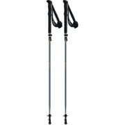 フォールダーTWIST125 トレッキングポール 形状I型 折りたたみ式 ネイビー 110-125cm 2本セット