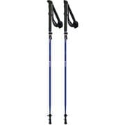 フォールダーTWIST115 トレッキングポール 形状I型 折りたたみ式 ブルー 100-115cm 2本セット