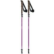 フォールダーTWIST115 トレッキングポール 形状I型 折りたたみ式 ボルドー 100-115cm 2本セット