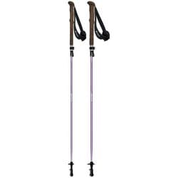 フォールダーTWIST110 トレッキングポール 形状I型 折りたたみ式 ペイズリーパープル 95-110cm 2本セット