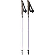 フォールダーTWIST110 トレッキングポール 形状I型 折りたたみ式 ペイズリーパープル 95-110cm 2本セット