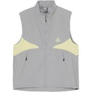 エアトレイルストレッチチャムスベスト メンズ ベスト Gray/Lt.Yellow（G088） Lサイズ CH04-1449