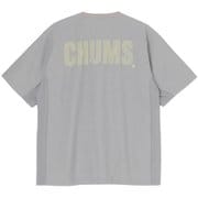 エアトレイルストレッチチャムスTシャツ メンズ カットソー Gray(G001) Lサイズ CH01-2580