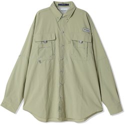 バハマ II ロングスリーブシャツ メンズ シャツ Smokey Sage（381） XSサイズ FM7048