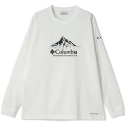アーバンハイクグラフィックロングスリーブTシャツ メンズ カットソー Sea Salt, Front Print（125） Sサイズ PM0571