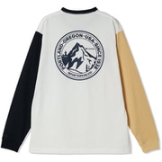 アーバンハイクグラフィックロングスリーブTシャツ メンズ カットソー Sea Salt Multi, Back Print(128) Mサイズ PM0571