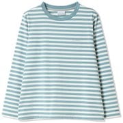 ウィメンズクレストトゥーフォレストロングスリーブクルー レディース カットソー Stone Blue Border（460） Sサイズ PL0266