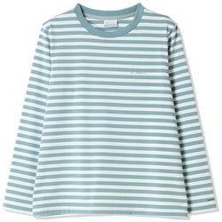 ウィメンズクレストトゥーフォレストロングスリーブクルー レディース カットソー Stone Blue Border（460） Mサイズ PL0266