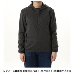 ウィメンズアラトナトレイルロングスリーブフルジップ レディース フーディー Shark（011） Mサイズ PL9211