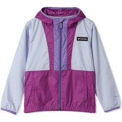 バックボウルフーデッドウインドブレイカー キッズ ジャケット Snowdrift, Razzle, Paisley Purple（581） XSサイズ SY9421
