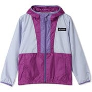 バックボウルフーデッドウインドブレイカー キッズ ジャケット Snowdrift, Razzle, Paisley Purple(581) Sサイズ SY9421