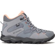 セイバーシックスミッドアウトドライ レディース ハイキングシューズ Tradewinds Grey, Bright Nectar（032） US5.5（22.5cm） YL9060