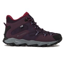 セイバーシックスミッドアウトドライ レディース ハイキングシューズ Dark Plum, Wild Fuchsia（506） US5.5（22.5cm） YL9060