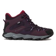セイバーシックスミッドアウトドライ レディース ハイキングシューズ Dark Plum, Wild Fuchsia（506） US8（25cm） YL9060