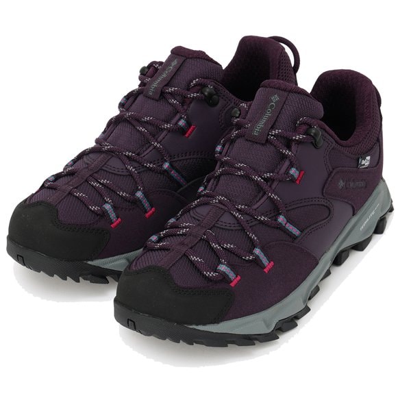 セイバー シックス ロー アウトドライ レディース ハイキングシューズ Dark Plum, Wild Fuchsia（506） US9（26cm） YL5037