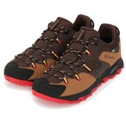 セイバー シックス ロー アウトドライ ワイド メンズ ハイキングシューズ Bark, Red Spark(287) US8(26cm) YI0238