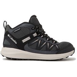 ユース ピークフリーク ラッシュ ミッド ウォータープルーフ キッズ トレッキングシューズ Black/Grill（010） US3（21cm） BY5073