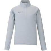 ウビック ウール ジップ ロングスリーブ レディース カットソー SILVER(N7372) Mサイズ(日本:Lサイズ) MIV03215
