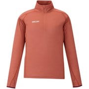 ウビック ウール ジップ ロングスリーブ レディース カットソー GINGER SPICE(N0004) XSサイズ(日本:Sサイズ) MIV03215