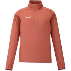 ウビック ウール ジップ ロングスリーブ レディース カットソー GINGER SPICE（N0004） Mサイズ（日本：Lサイズ） MIV03215