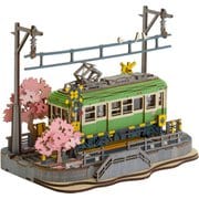 TGS02 [つくるんです ウッドパズル 桜さく電車]