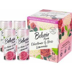 スパークリングエルダーフラワー＆ローズレモネード 250ml×4本