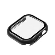 AppleWatch Series10(42mm)用 高硬度9Hガラス + ポリカーボネートケース SMWC-AW421BK