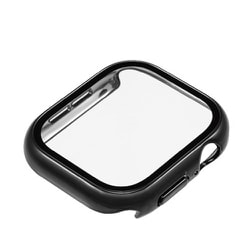 AppleWatch Series10（46mm）用 高硬度9Hガラス ＋ ポリカーボネートケース SMWC-AW461BK