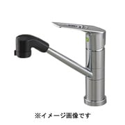 KM5051TFR2EC [シングルシャワー付混合栓eレバー200mmパイプ付]
