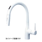 KM6071ECM4 [シングルシャワー付混合栓センサー付eレバーマットホワイト]